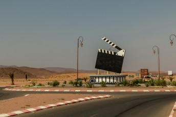 In Ouarzazate, mijn doel voor die dag, bevinden zicht de Atlas filmstudios.