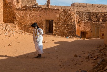 Een dorpeling die de hoogtijdagen van de handel op de trans-sahara route nog heeft meegemaakt.