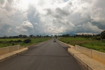 Tot halverwege Bali - Gembu waren de wegen in dit deel van Nigeria top!