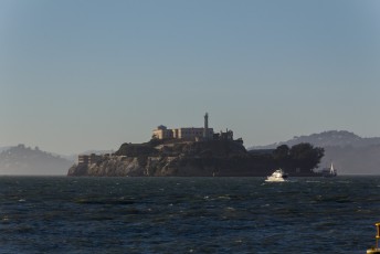 Vandaag moet Lucia terug naar Colombia, maar eerst bezoeken we nog even Alcatraz
