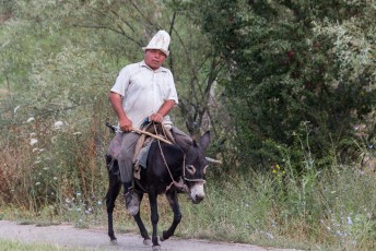 Het favoriete vervoermiddel in Kirgizië.