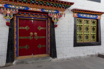 Stukje Tibetaanse architectuur.