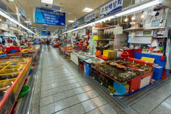 De vismarkt van Busan voor al uw….