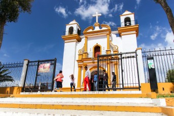 en ook Mexico is door de Spanjolen rijkelijk voorzien van kerken