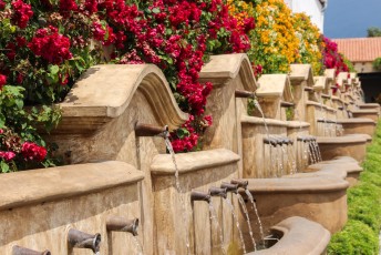 fonteinen bij Hotel Camino Real