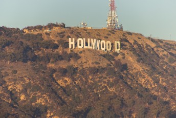 uiteraard ook even langs Mulholland drive om een foto van het Hollywood sign te maken