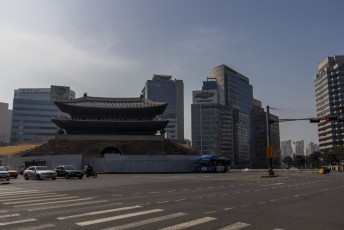 Het monument Namdeamun, één van mijn eerste indrukken van Seoul.