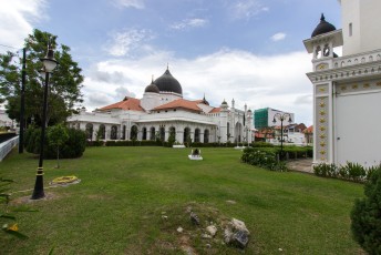hier zie je de Kapitan Keeling Mosque