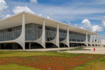 Palacio de Planalto, het paleis van de president (m/v).