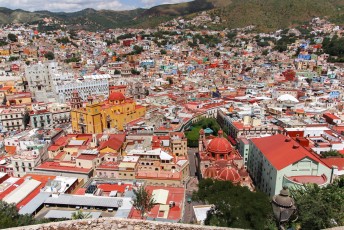 Guanajuato van af de Mirador de Pípila