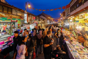 da's heel wat anders dan Jonkers Night Market in China Town in Malacca