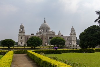 Victoria Memorial in Calcutta.