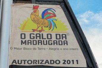 En na aankomst bij de Galo da Madrugada....