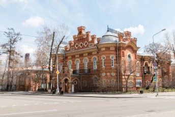 Het museum van de provincie Irkutsk.