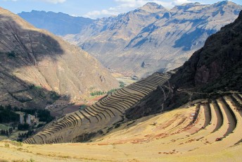Met o.a. de landbouwterrassen van de Inca's in Pisac.