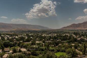 Het fort waakte over deze vallei, ongeveer 35 kilometer strroomafwaarts ligt de grens met Afghanistan.