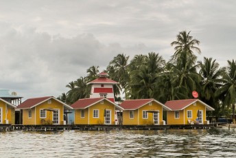 Vakantiehuisjes bij Bocas del toro.