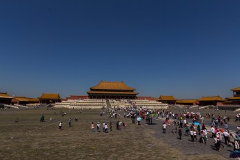 Daar weer achter heb je het Tianhedian plein, met de Hall of surpreme harmony.