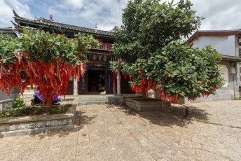 Ook in Lijiang is er weer een Buddhistische tempel.