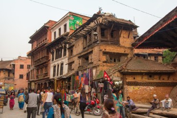Daarna weer terug naar de auto en Kathmandu.