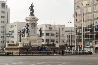 Het monument voor Arturo Prat