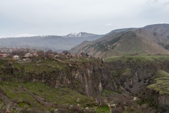 Op de terugweg naar Yerevan, is het de bedoeling dat je nog even stopt bij Garni.