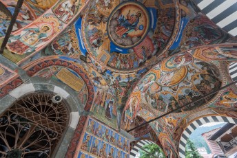 Het is een enorme trekpleister, met name vanwege de vele frescos.