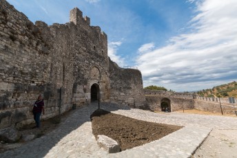 De ingang van de citadel.