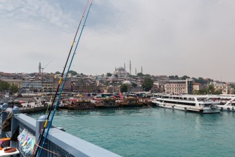 Als afsluiter ben ik nog even over de Bosporus gaan varen, je moet toch wat.