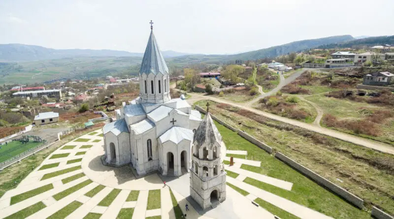 The Catholic church in Shushi / Nagorno-Karabakh.
