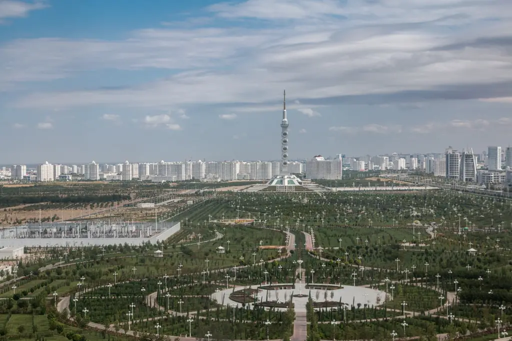 Ashgabat, the white city / Turkmenistan