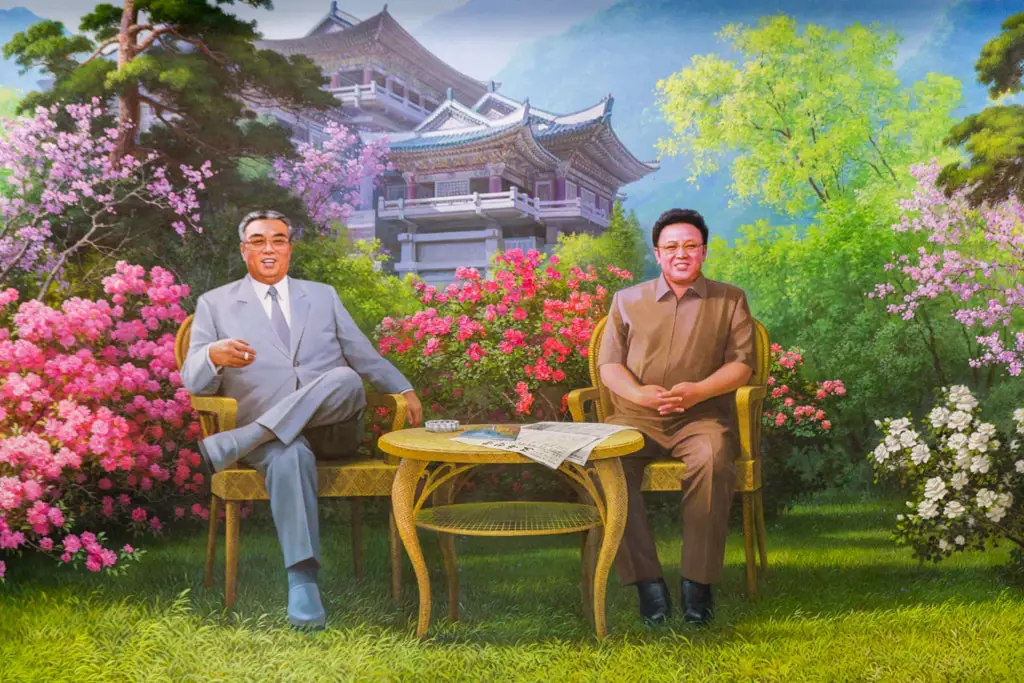The criminals Kim Il Sung and Kim Jong-Il
