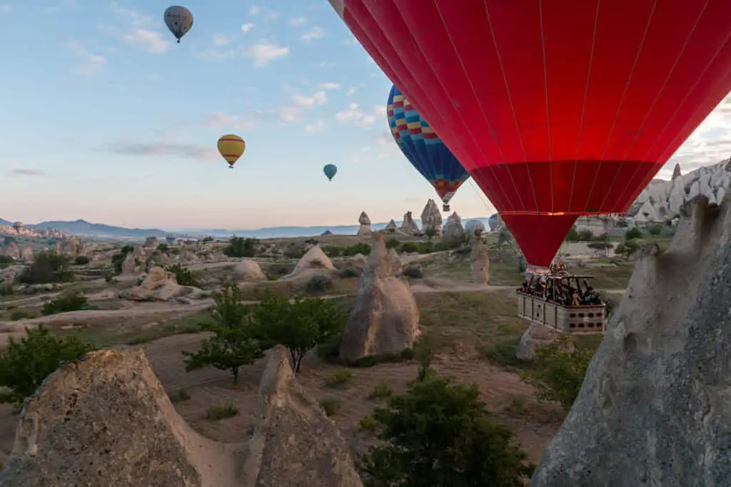 Gallery Turkey, with among others stunning pictures of the hot air ballooning in Cappadocia.